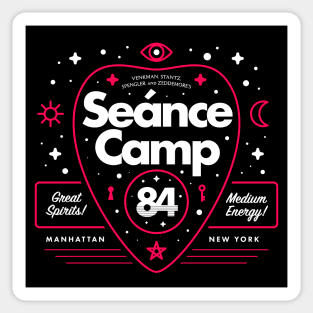 Venkman, Stantz & Spengler's Seance Camp 1984 New York Sticker